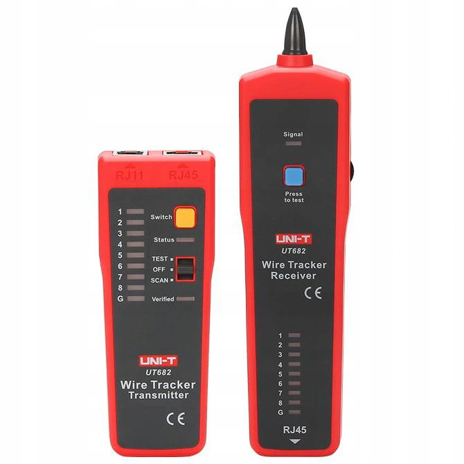 

Miernik Szukacz par przewodów Tester kabli RJ45 11