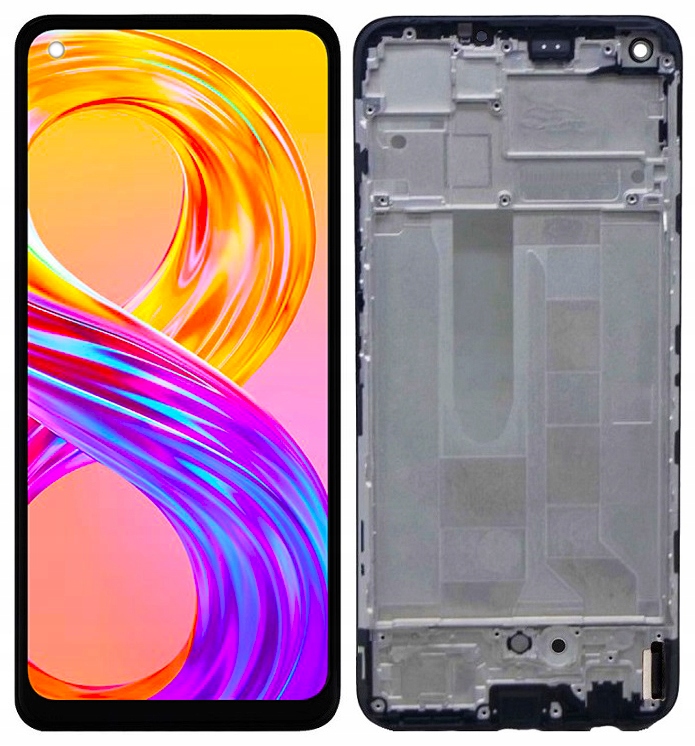Incell Displej Pro Oppo Realme 8 Pro LCD Obrazovka Rámeček