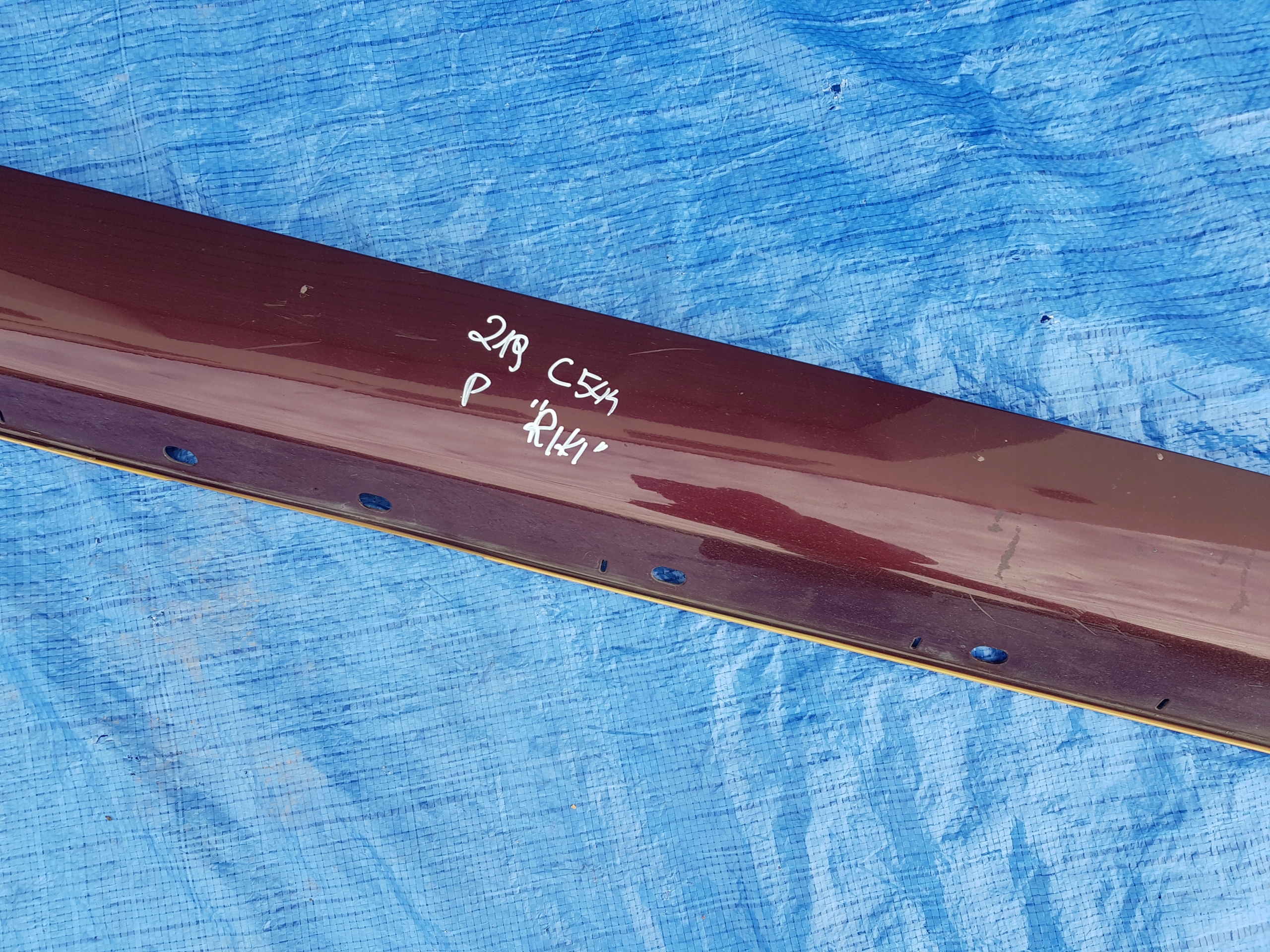 moulding threshold left MERCEDES CLS W219 544 C544