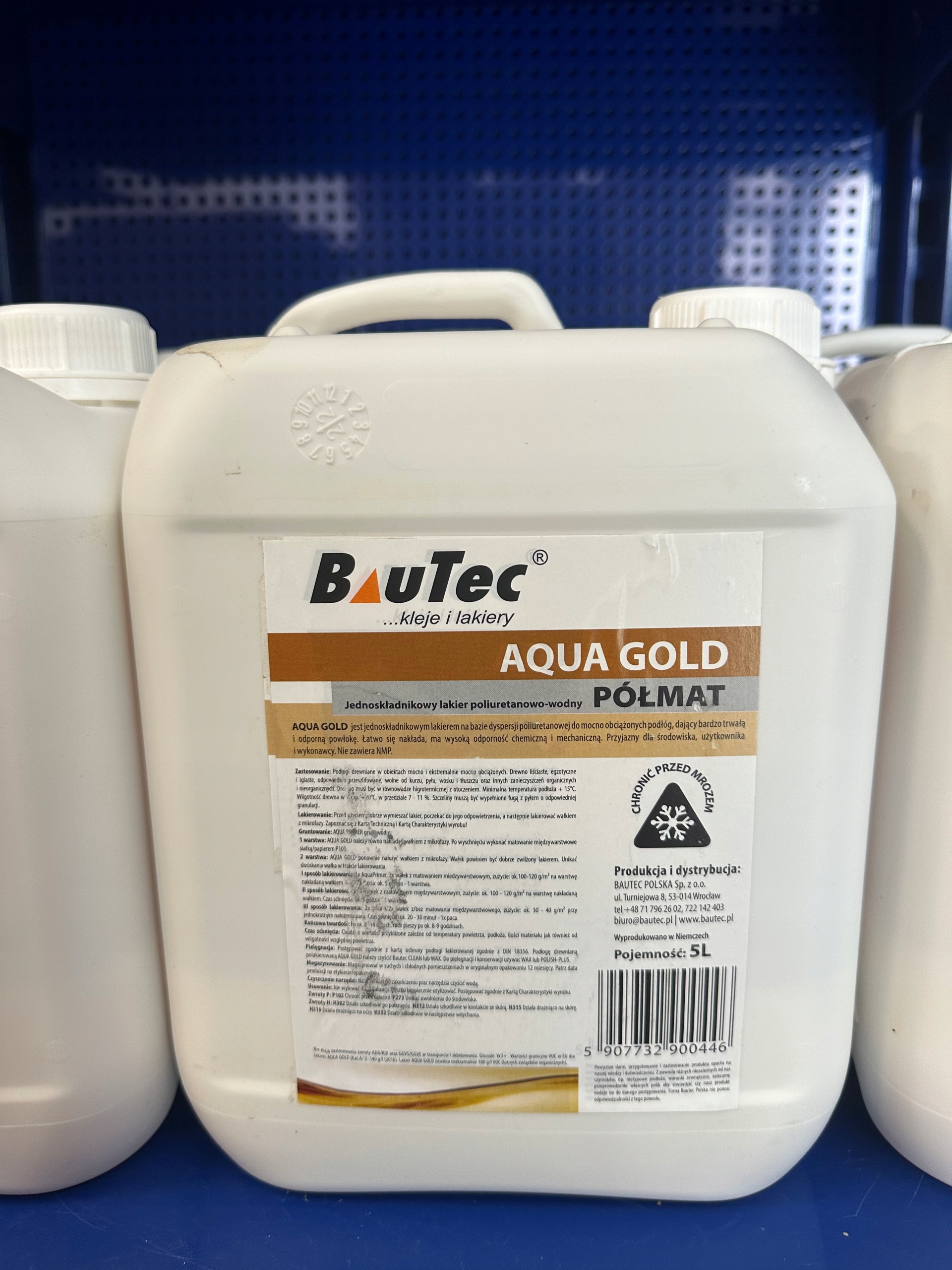 Aqua Gold Polomatný lak 5 ltr