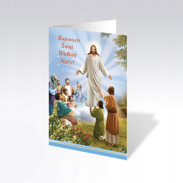 KARNET KARTKA ŚWIĄTECZNA WIELKANOC + KOPERTA 1 szt