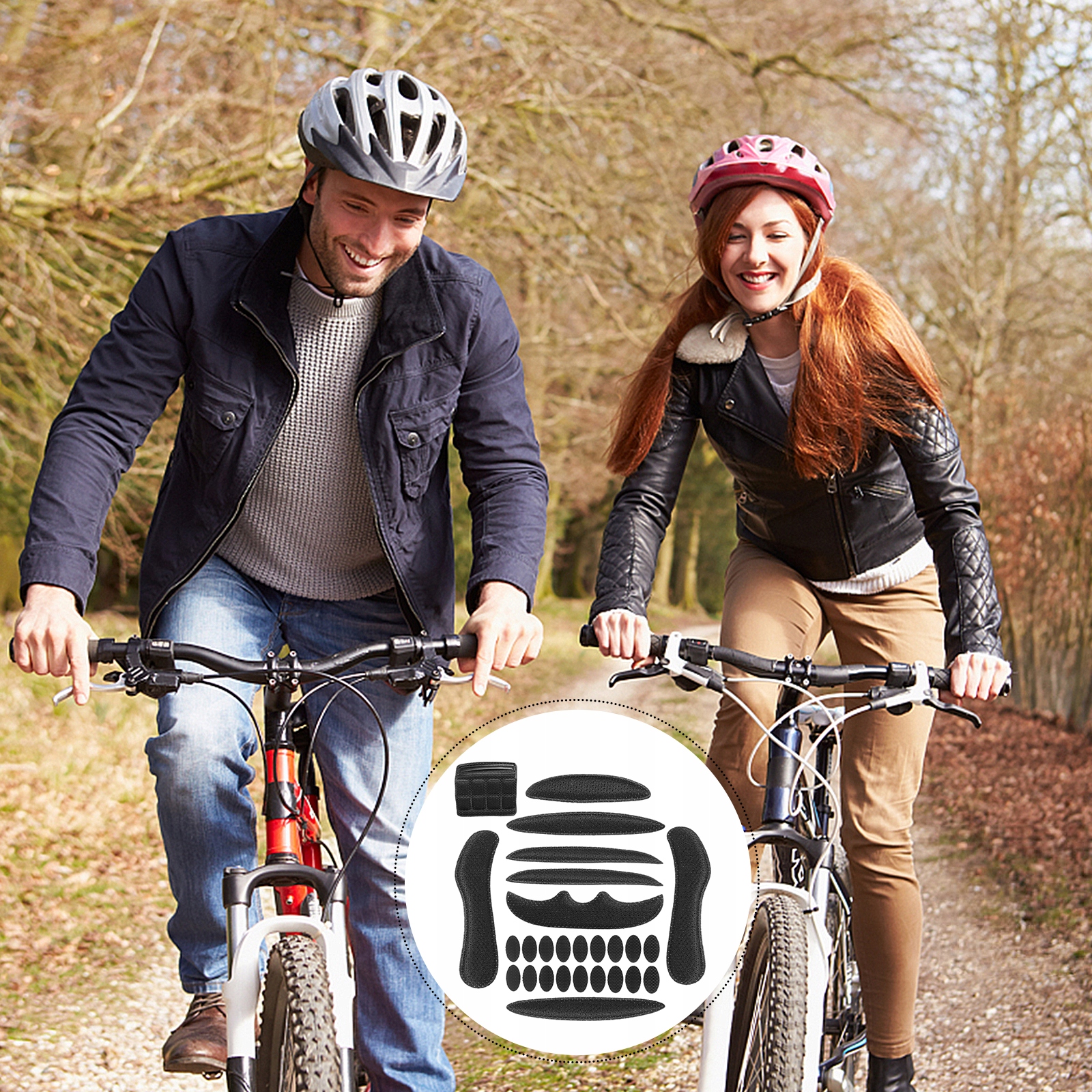 ZESTAW WKŁADEK DO KASKU ROWEROWEGO GĄBKA DO WYŚCIÓŁKI KASKU WKŁADKI Kod producenta fef85f2dsaf7