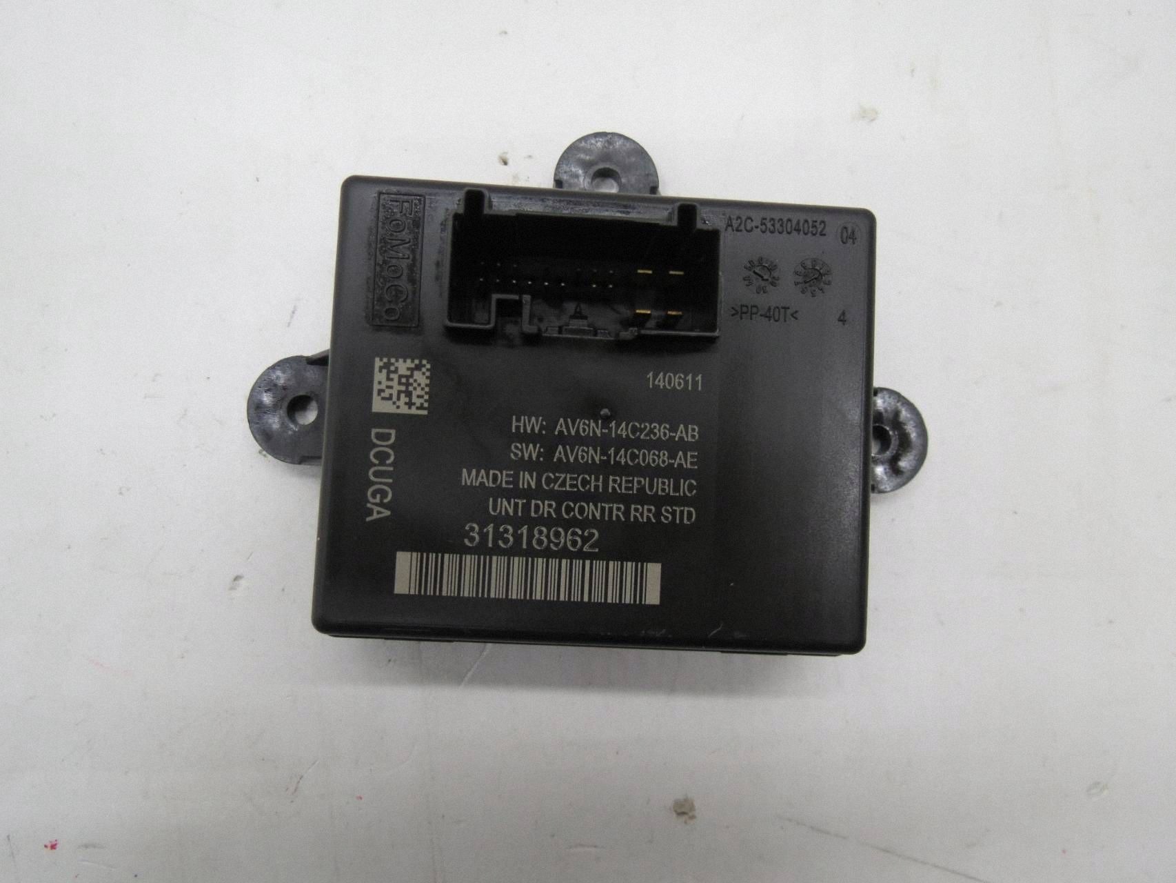 module control unit door right rear part VOLVO S60 II AV6N14C068AE