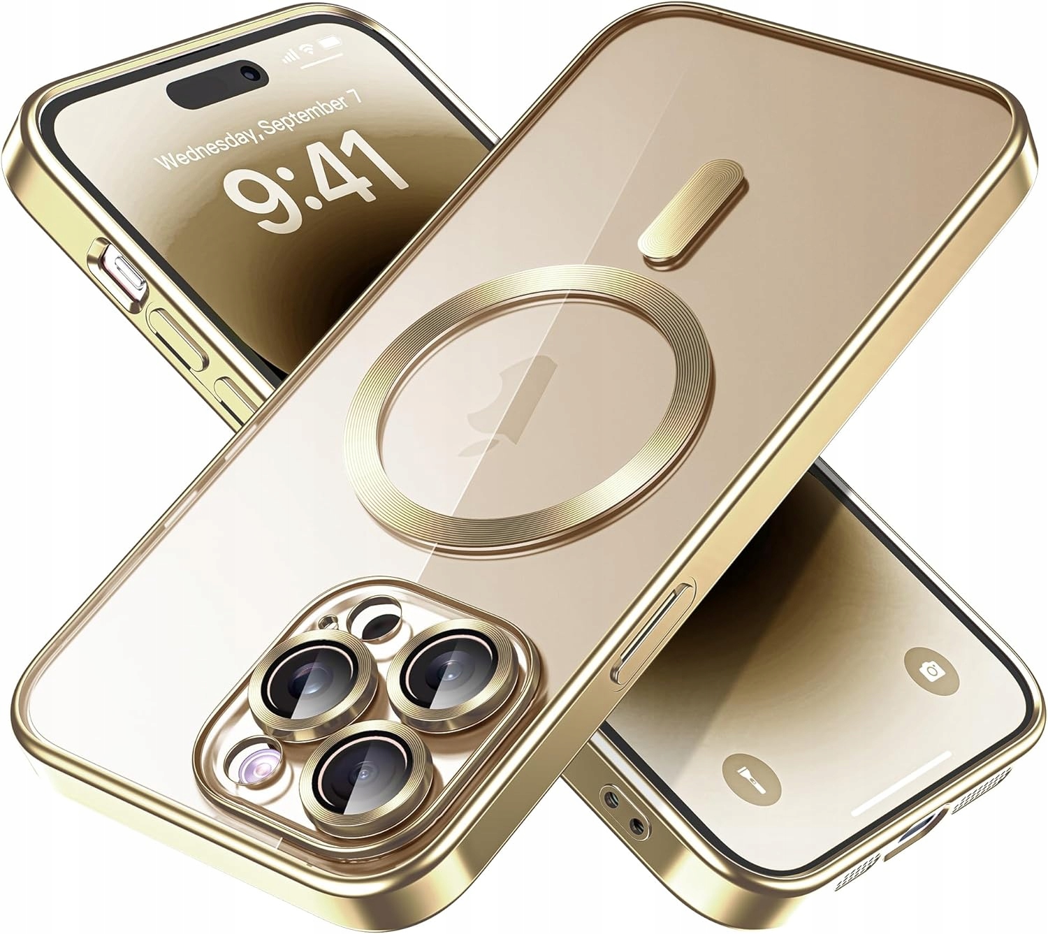 ETUI + FOLIA CERAMICZNA do iPhone 13 Pro - case do MagSafe obudowa KOLORY