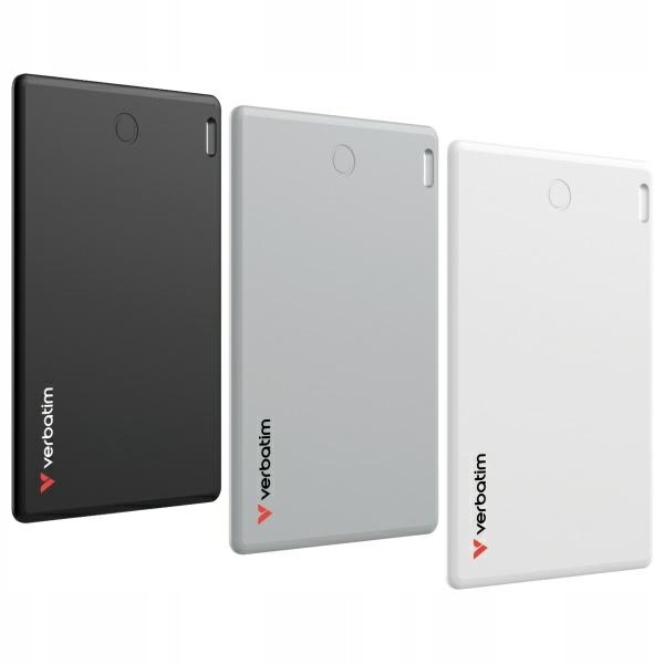 Verbatim My Finder Card Bluetooth čierny strieborný biely/black silver biely