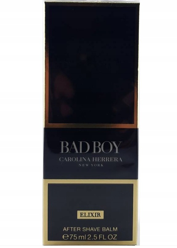 Carolina Herrera Bad Boy Elixir After Shave Balm Balsam po goleniu