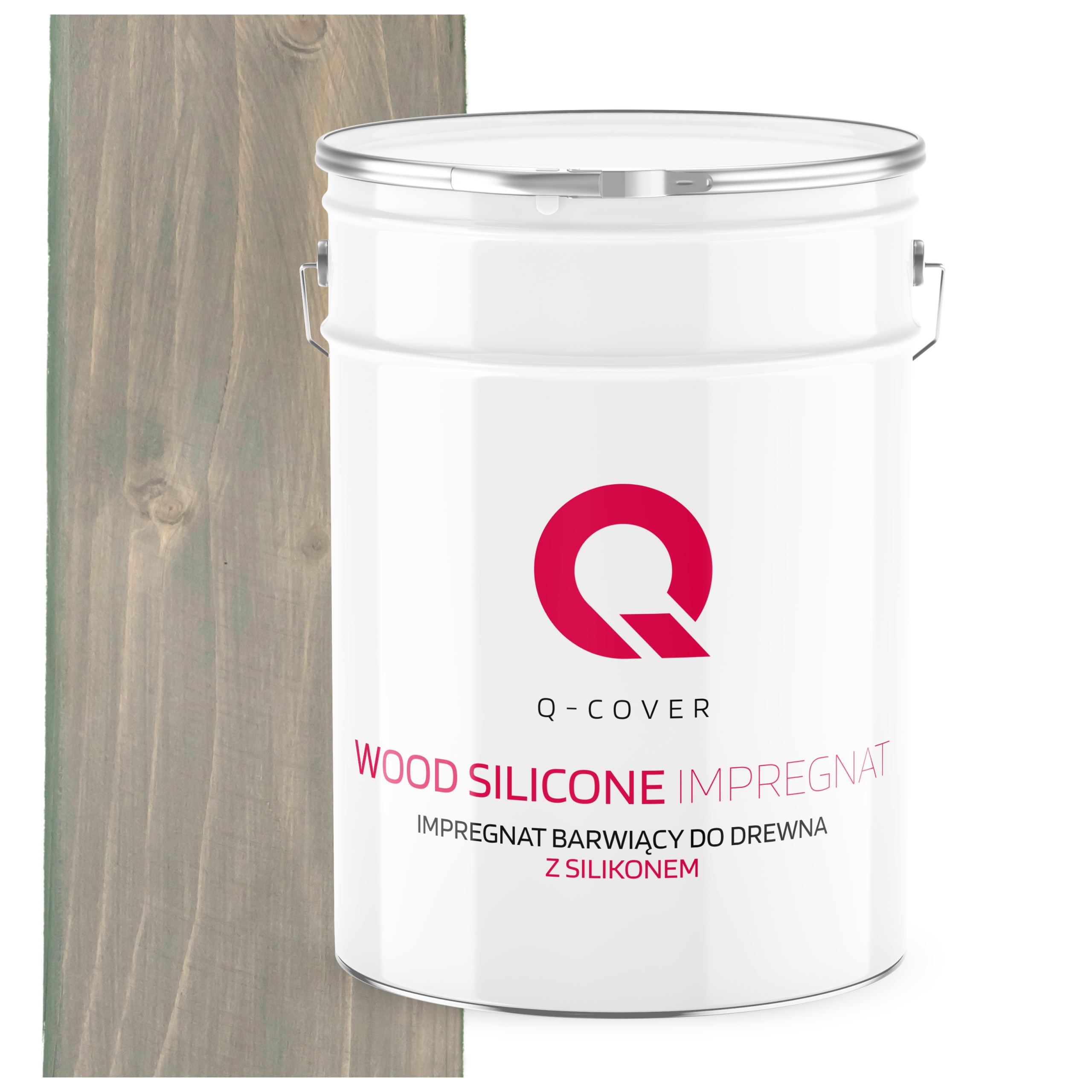 Impregnat Na Dřevo Extra Barva Se Silikonem Chron Barvy Šedá Tmavá 10L