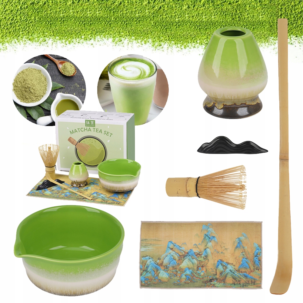 Sada Na Matchu – Sada Metliček Na Matchu – 6-DÍLNÁ Sada Nástrojů Matcha