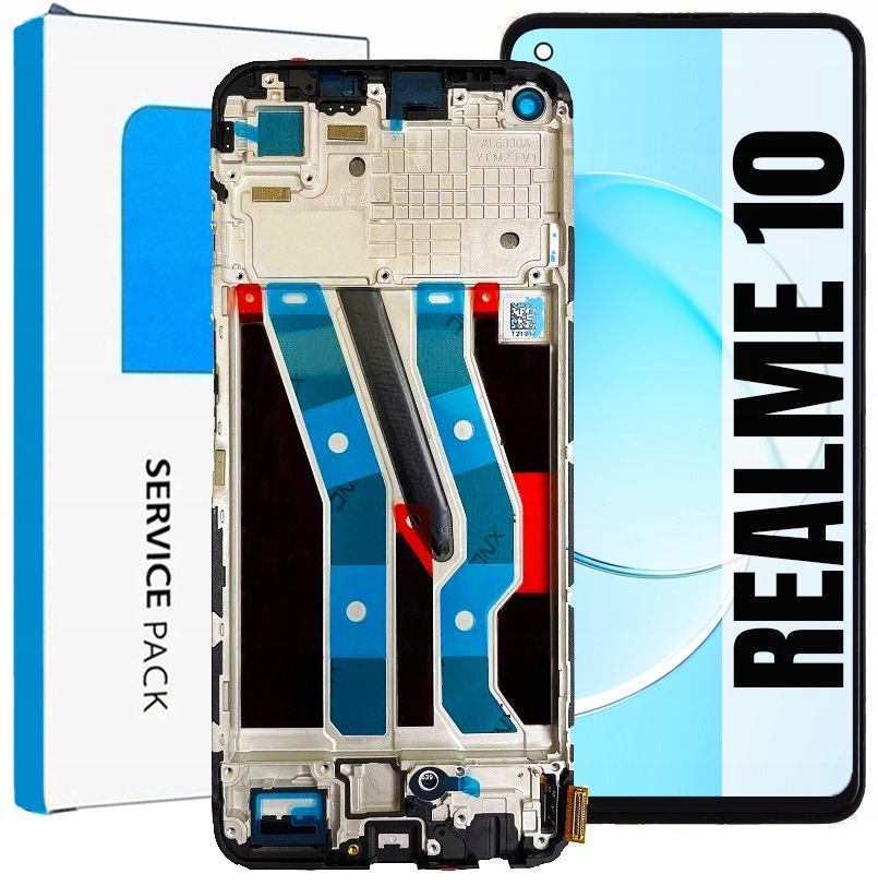 Displej Pro Realme 10 RMX3630 Originál Oem Obrazovka Rámeček