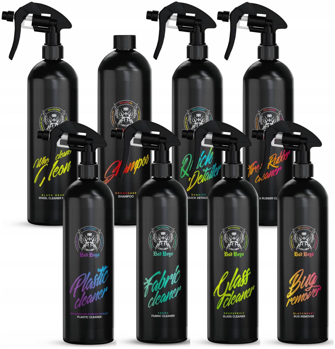 RR Customs RRC Bad Boys Mega Zestaw Kosmetyków Do Auta Detailing Prezent