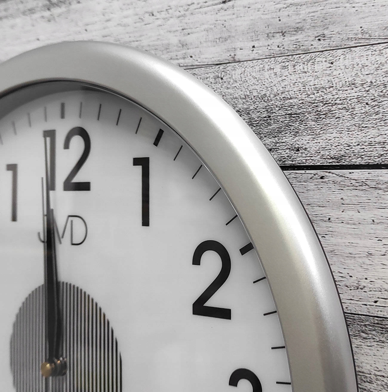 PODŚWIETLANY ZEGAR ŚCIENNY JVD RH692.3 SENSOR DCF Typ ścienny