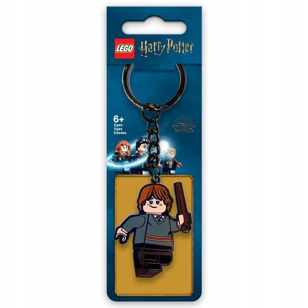 Brelok do kluczy Lego Harry Potter Brelok Ron Weasley Metalowy