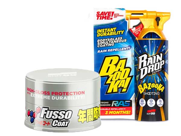 Набір Віск Soft99 Fusso Coat 12 Month Wax Light +