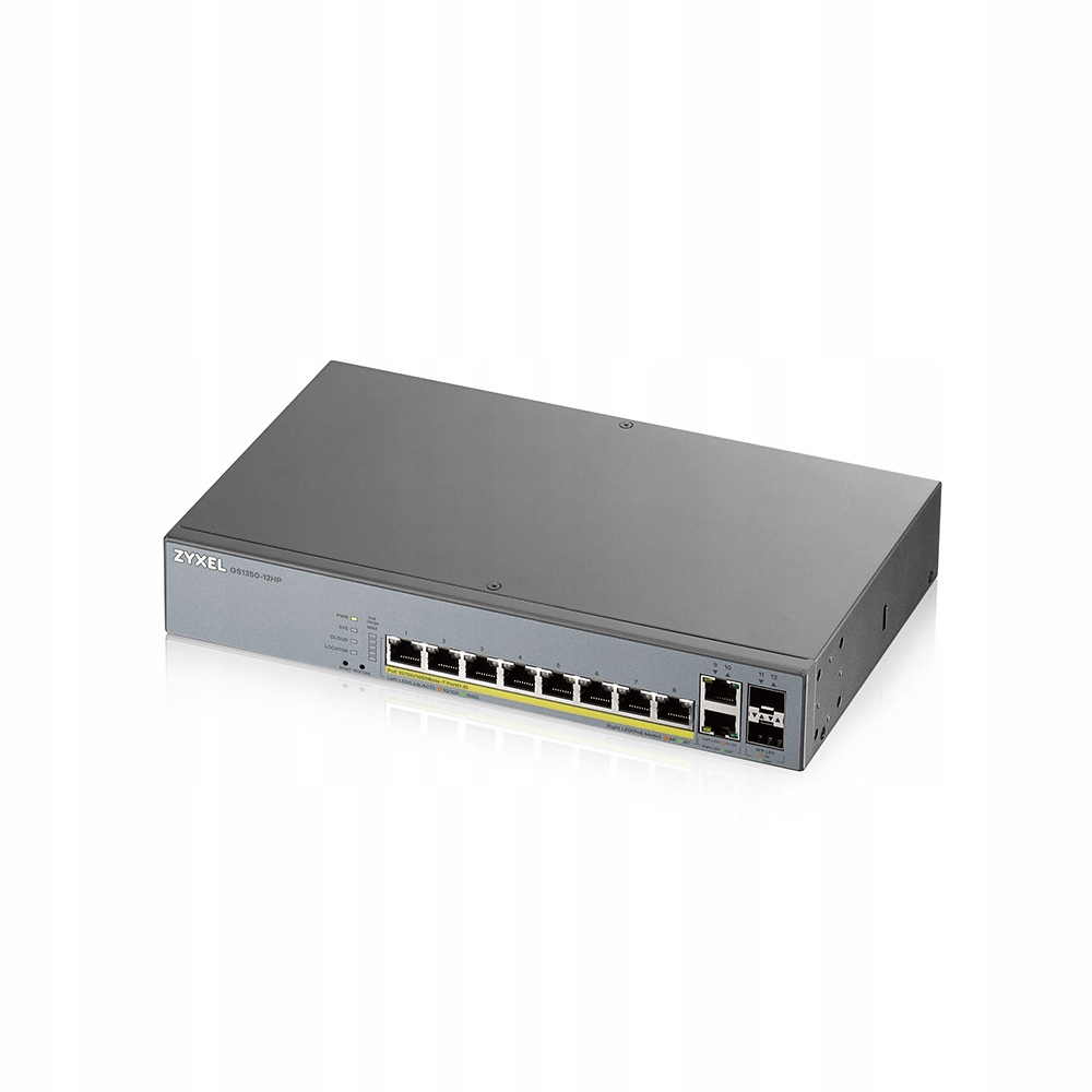 Zyxel GS1350-12HP 12 Port manged Cctv PoE witch, 130W GS1350-12HP-EU0101F