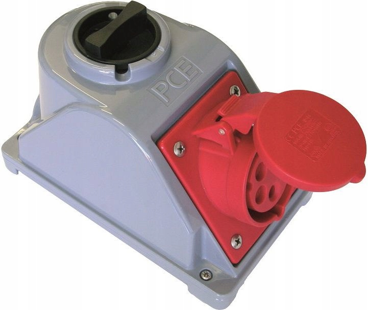 Zásuvka s vypínačem „combo-pol“ IP44 32A 400V 3P+Z+N vyp. 0-1 96062540W