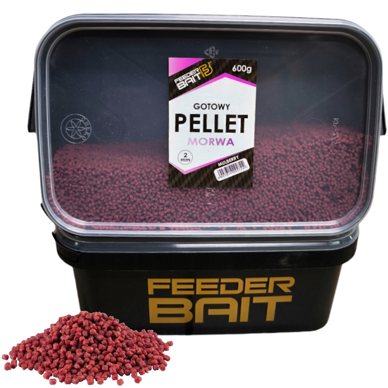 Gotowy Pellet Zanętowy W Wiaderku Method Feeder Bait Morwa 600g Na Karpia
