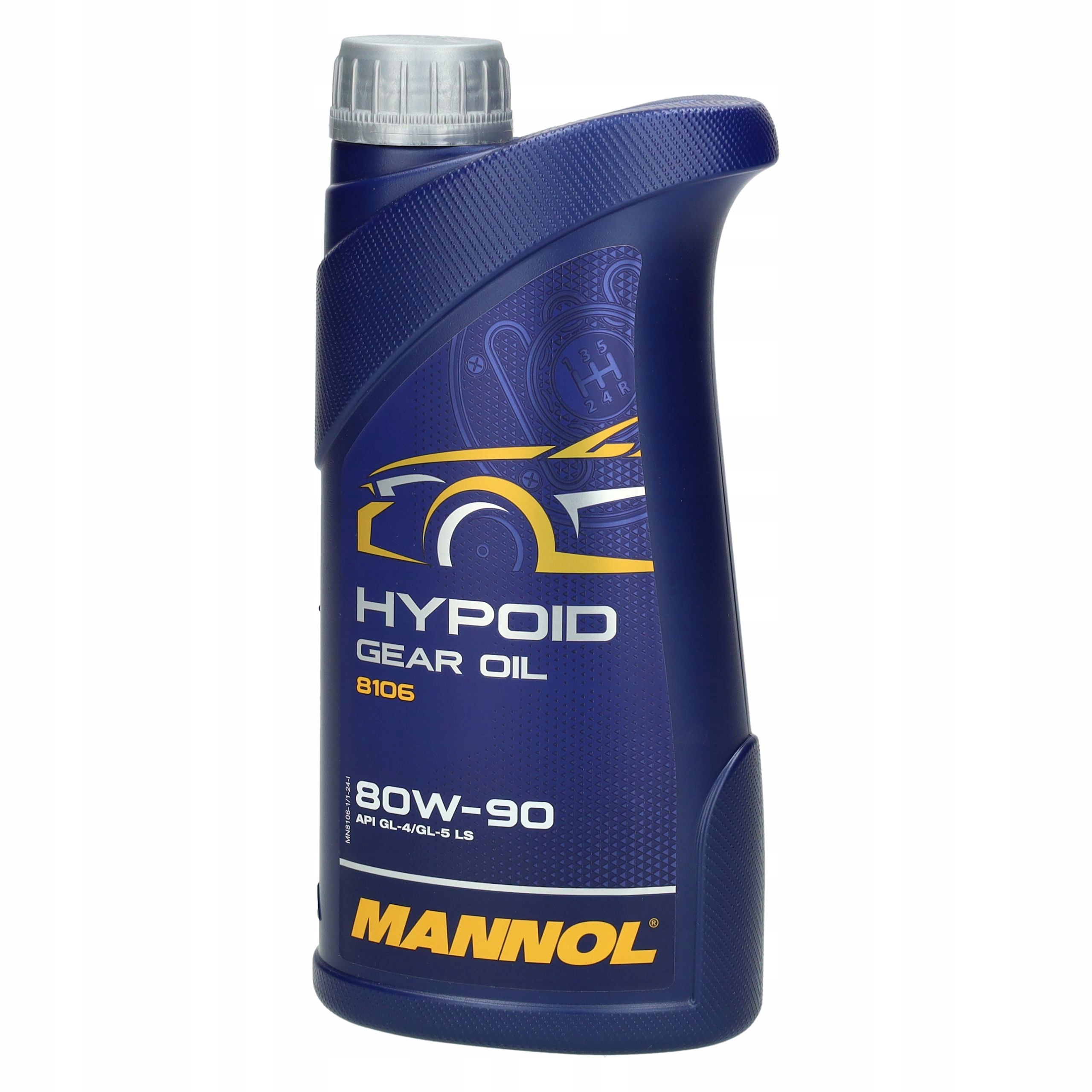 Olej Przekładniowy 8106 Mannol Hypoid Getriebeoel 80w90 1L