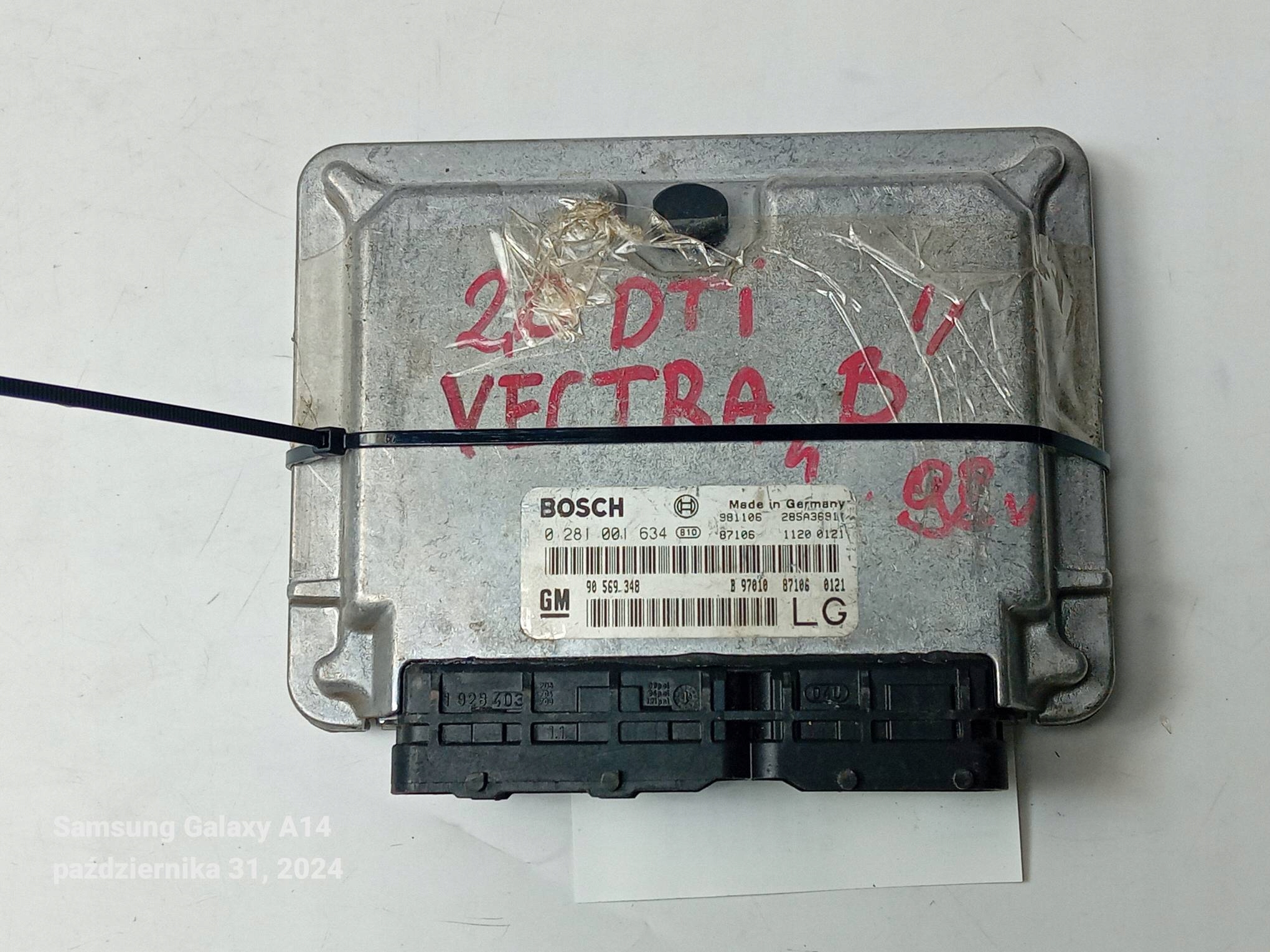 Computer 0281001634 2.0 DTI OPEL VECTRA B