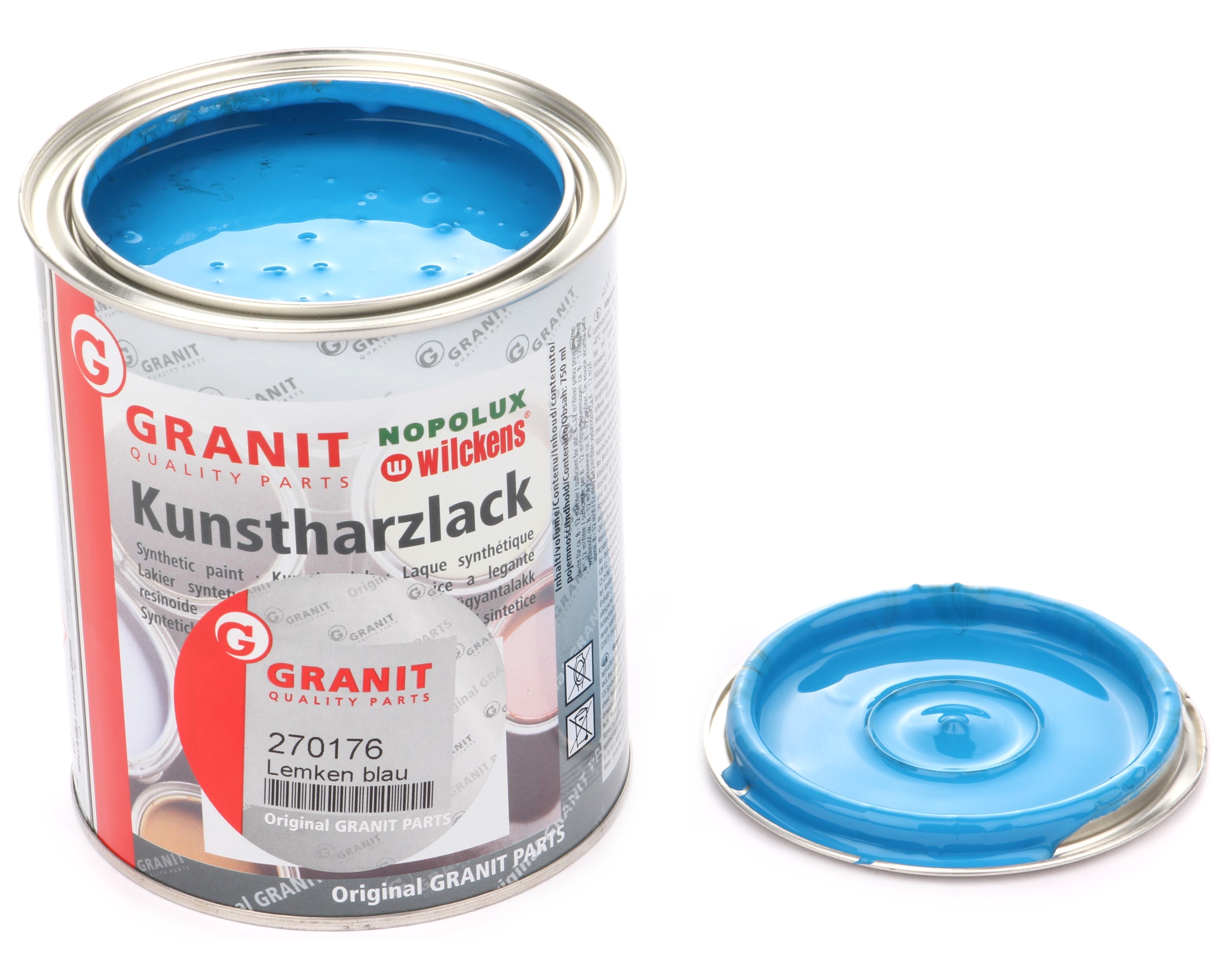 lak barva strojů Ral 5015 2,5l Wilckens Granit