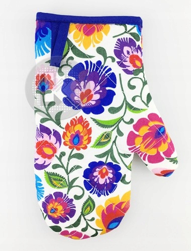 

rękawica z magnesem mała z kolekcji- koloryt biały