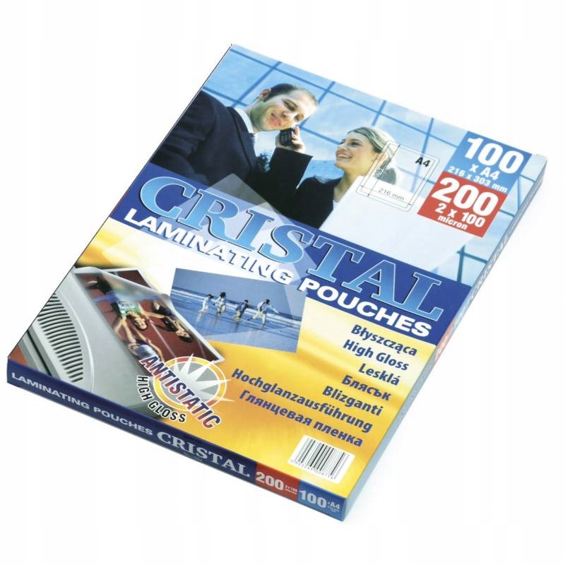 

Folia Do Laminowania A4 Argo Cristal 100mic 100szt