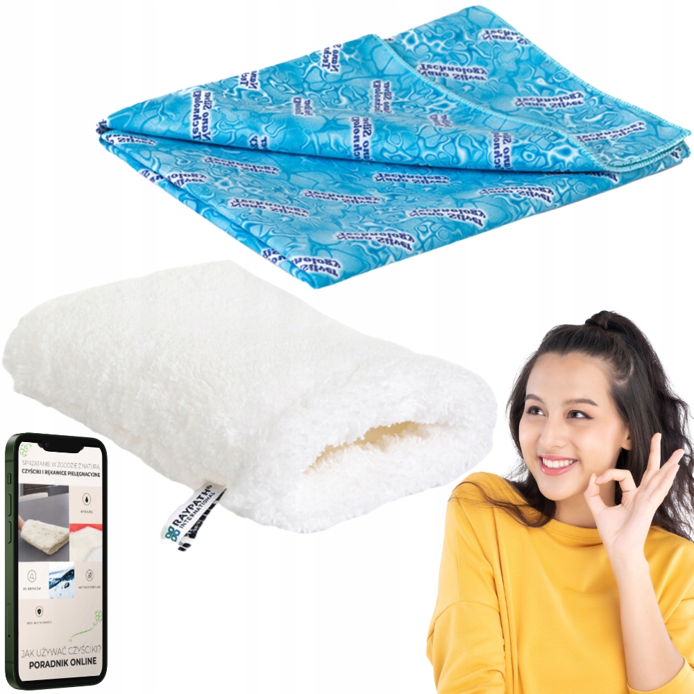 Sada Raypath Rukavice Bílá Nova Čistič Sunbeam Mořský Na Čalounění