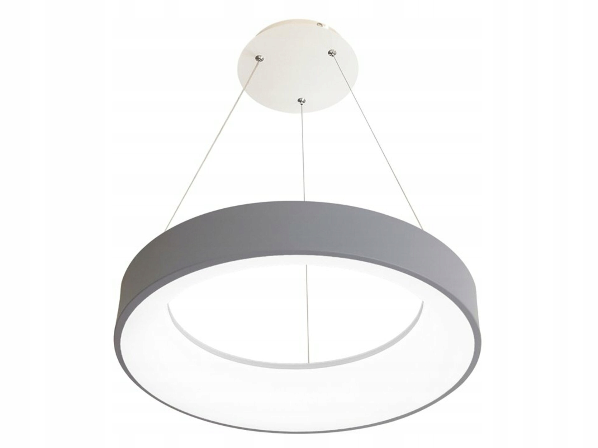 Závesné Led svietidlo Ecolite 40W 2600lm Cct 3000-6500K IP20 sivé