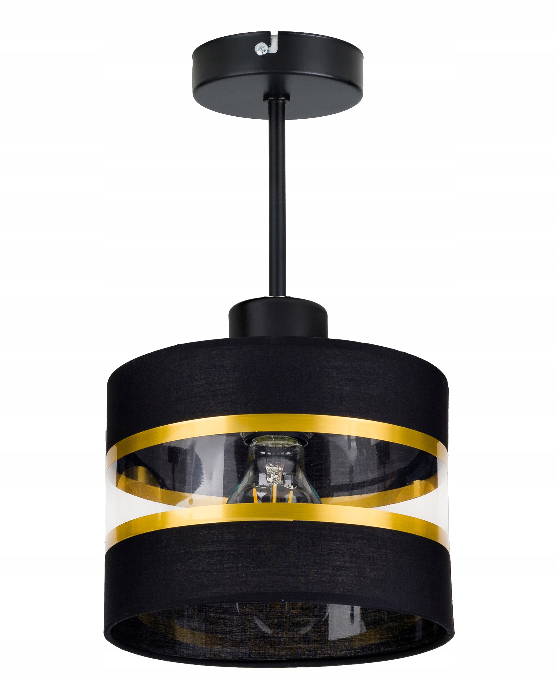 

Lampa Wisząca stała żyrandol sufit Abażur 20cm