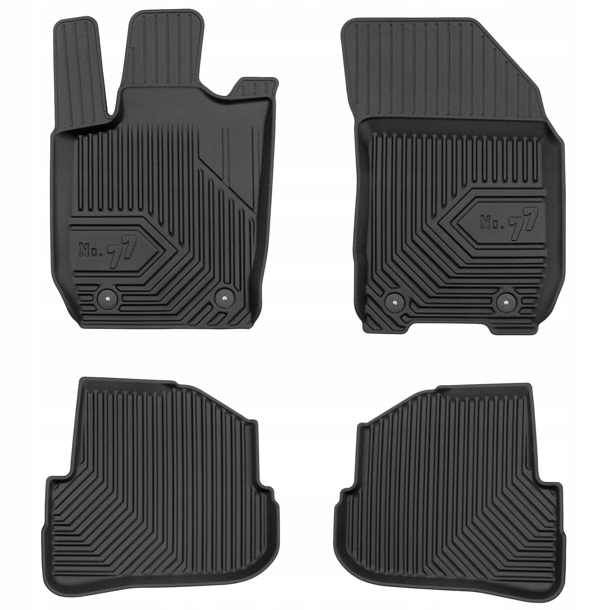 Gumové koberce č.77 Audi A1 Sportback 2010-2014