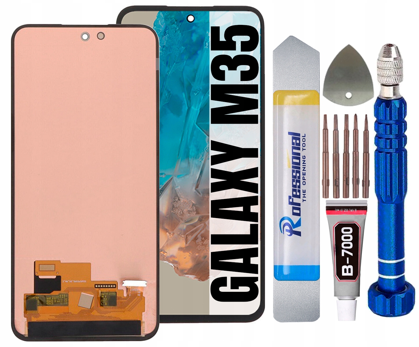 Displej Pro Samsung Galaxy M35 5G M356 Plná Velikost Oled LCD Displej