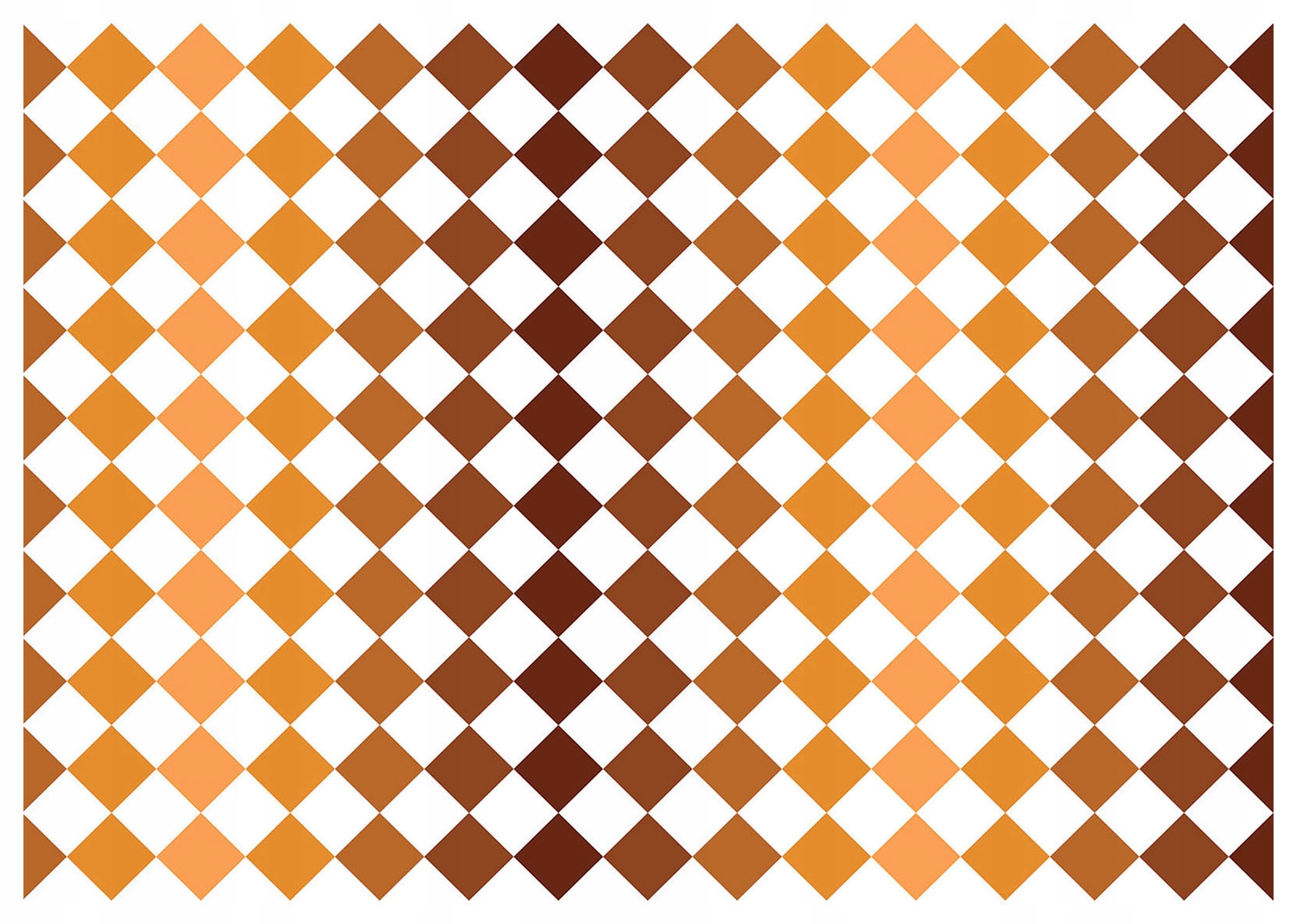 Fototapeta Romby gradient bronzová vinylová 416x254 vzor šachový elegantní lepidlo
