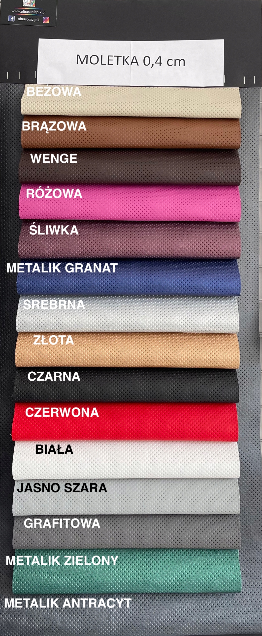 Grafitowa Tkanina samochodowa na podsufitkę boczki Numer katalogowy części 67476