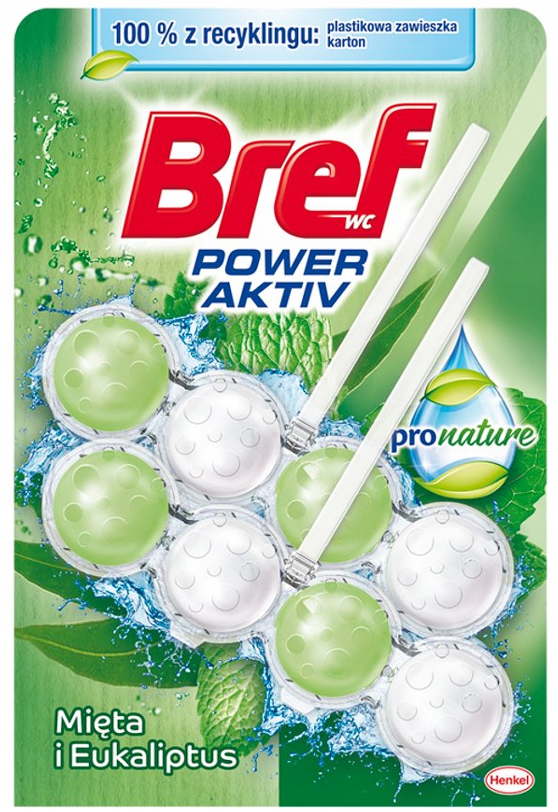 

Bref Eukaliptus Pro Nature Zawieszka Wc 2X50G