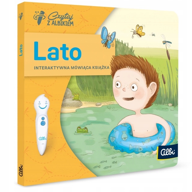 CZYTAJ Z ALBIKIEM KSIĄŻKĄ LATO INTERAKTYWNA ALBI 2+ ISBN 9788076880054
