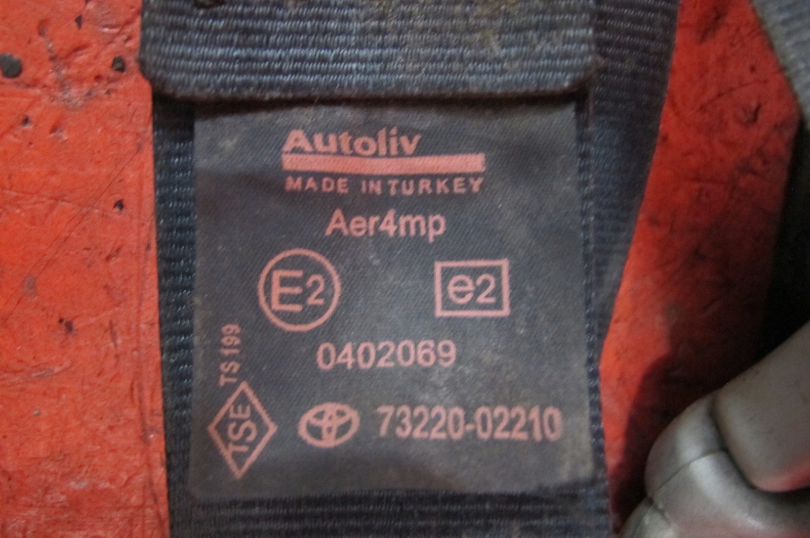 TOYOTA COROLLA E12 airbags luft gurten airbag SENSOR 01-04