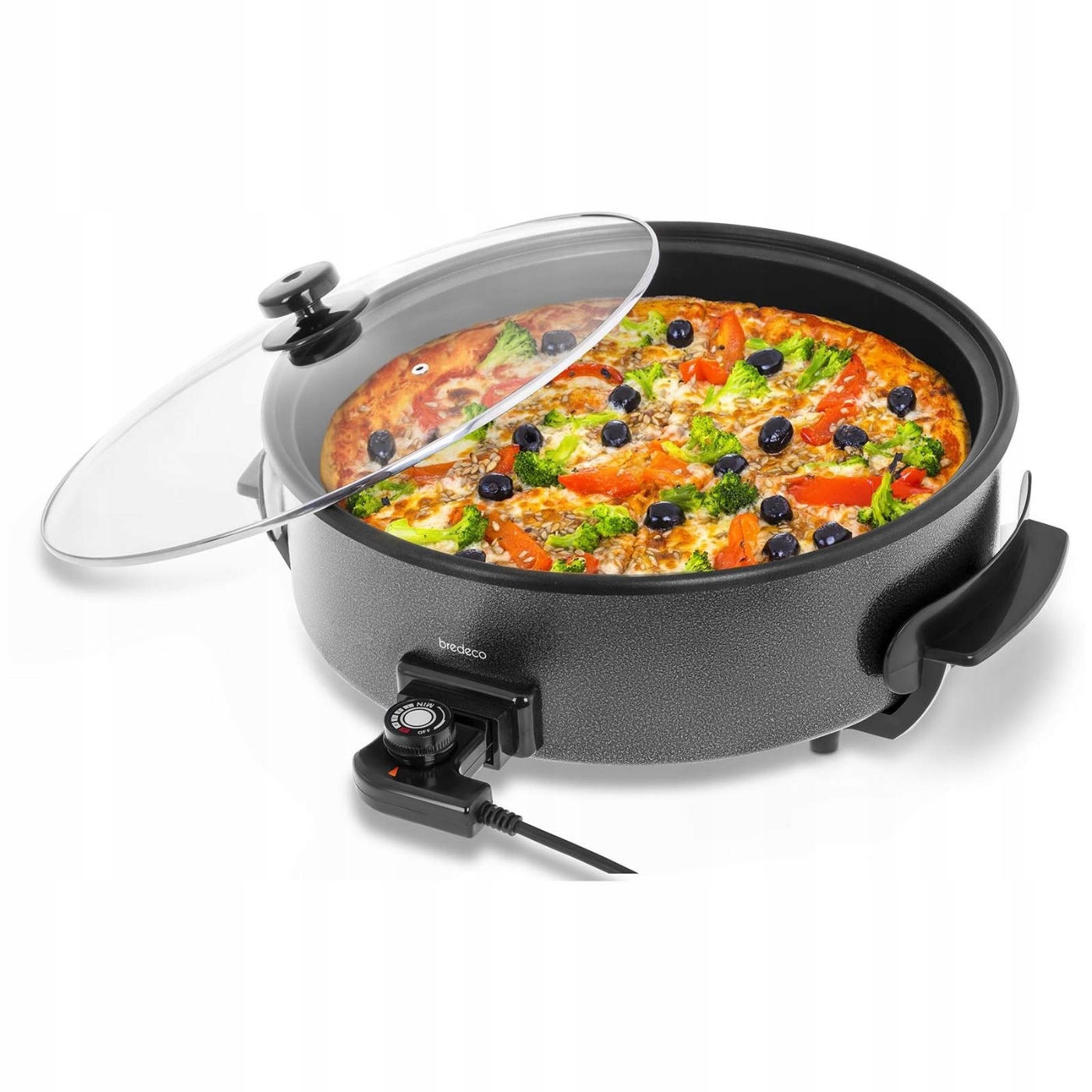 PATELNIA ELEKTRYCZNA GŁĘBOKA DO PIZZY RISOTTO 40cm