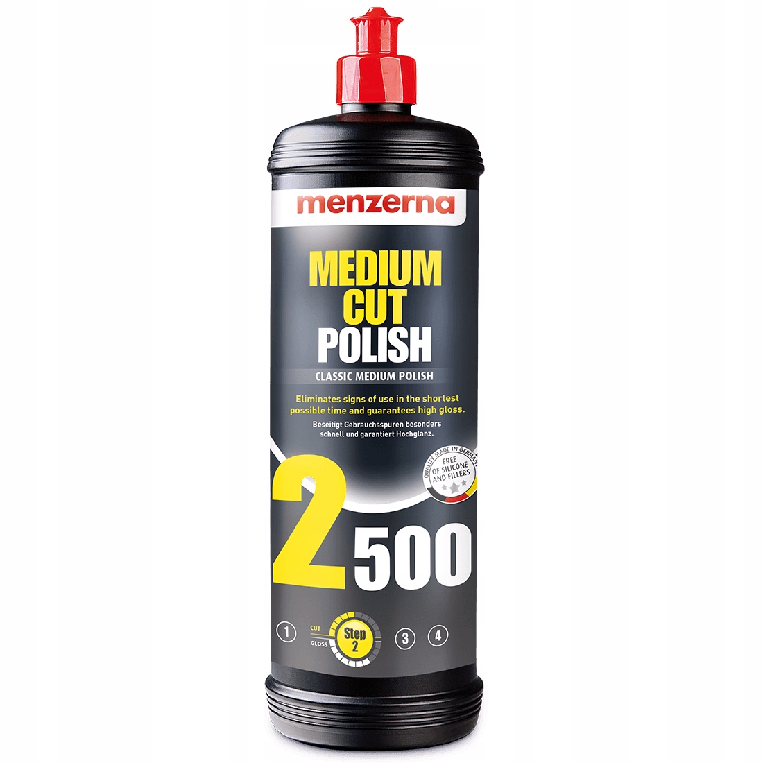 Menzerna Medium Cut Polish 2500 250ml ścierna pasta polerska MCP2500