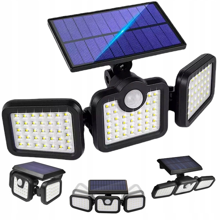 

Lampa Solarna Zewenętrzna Czujnik Ruchu Zmierzchu