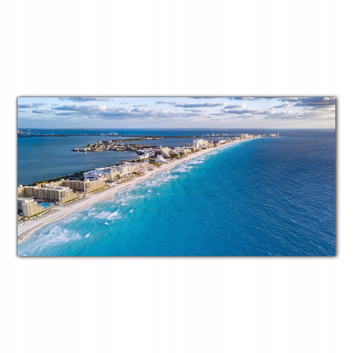 

Obraz na szkle Foto Plaża Ocean Krajobraz 140x70