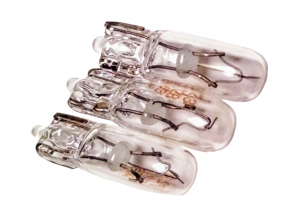 

Żarówka R5/T5 12V 3W Całoszklana W2X4,6D