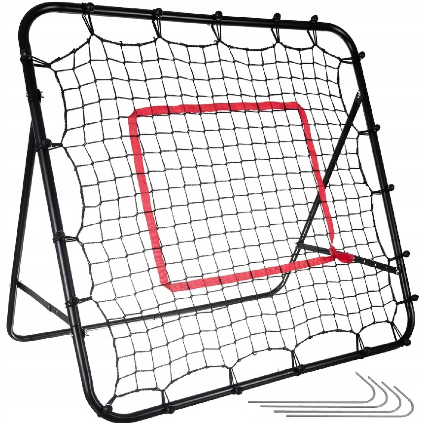 Rebounder Trenażer Bramka Rama Treningowa do Piłki Nożnej Piłkarska 120x120