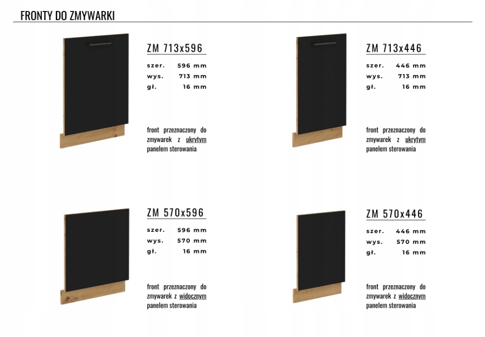 Szafka kuchenna MODENA 80 G-72 2 F artisan Kod producenta 5903736031759