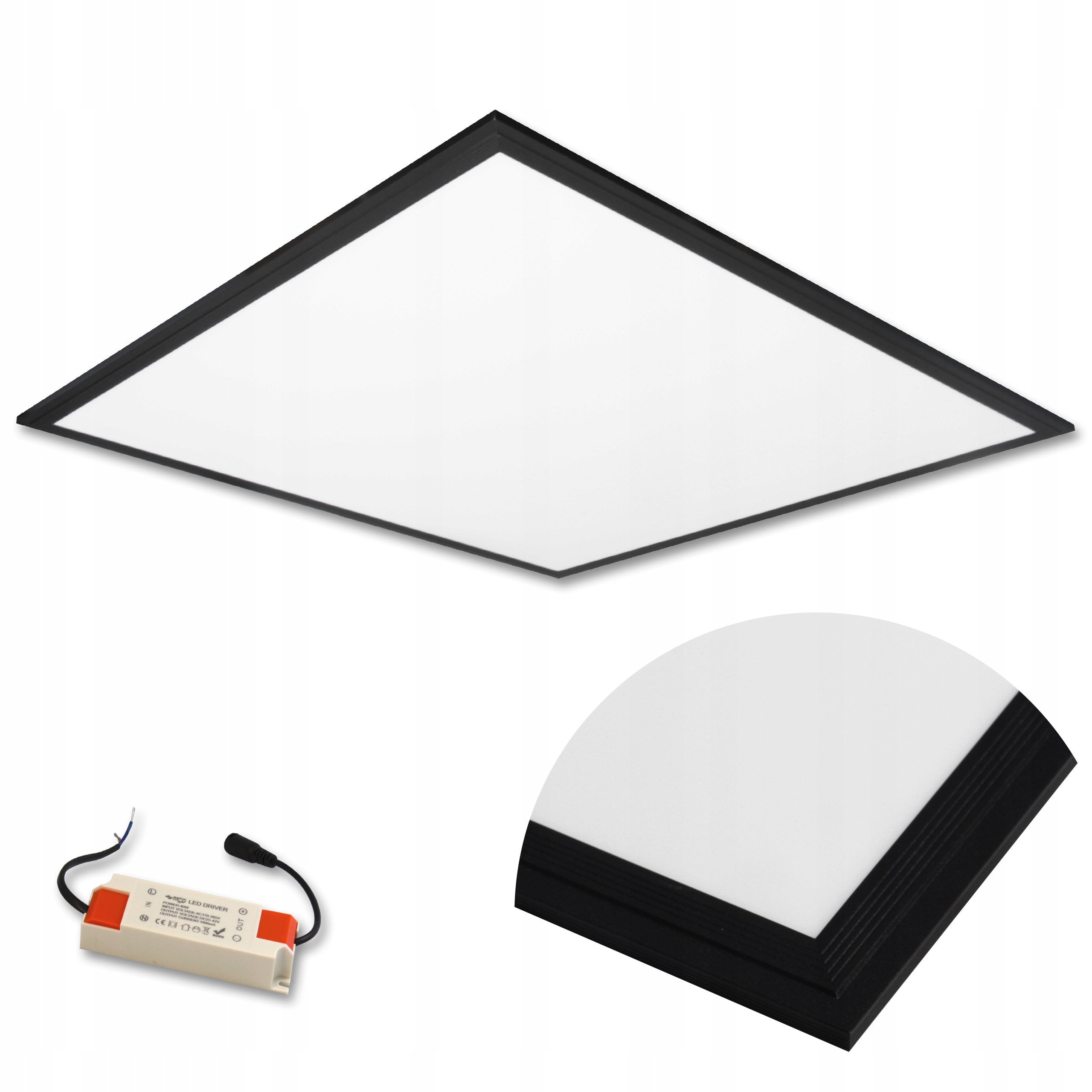 

Panel Led 40W kaseton lampa plafon 60x60 595x595mm