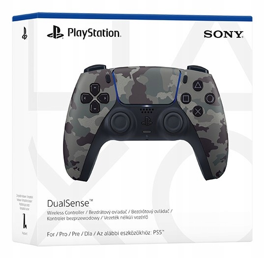 Kontrolér Sony Dualsense V3 Grey Cammo