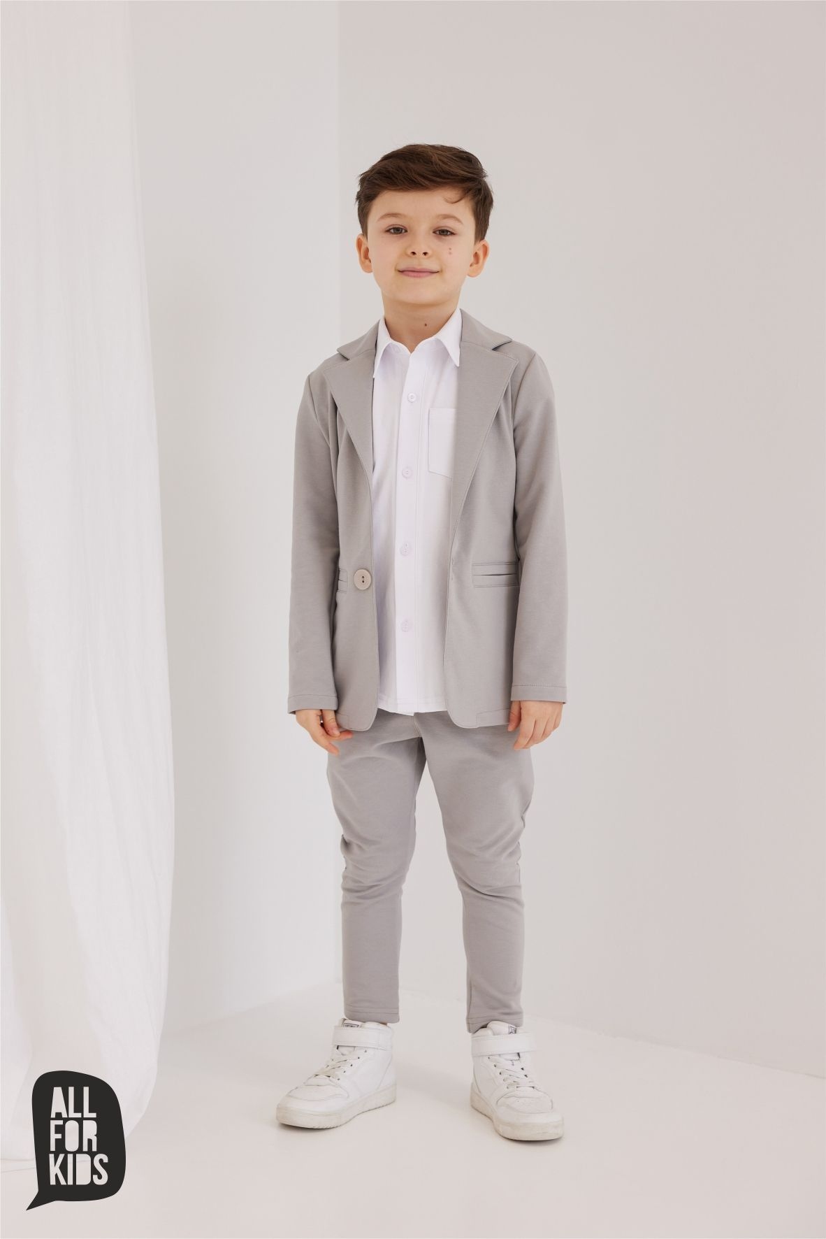 Garnitur szary All for Kids. 152/158