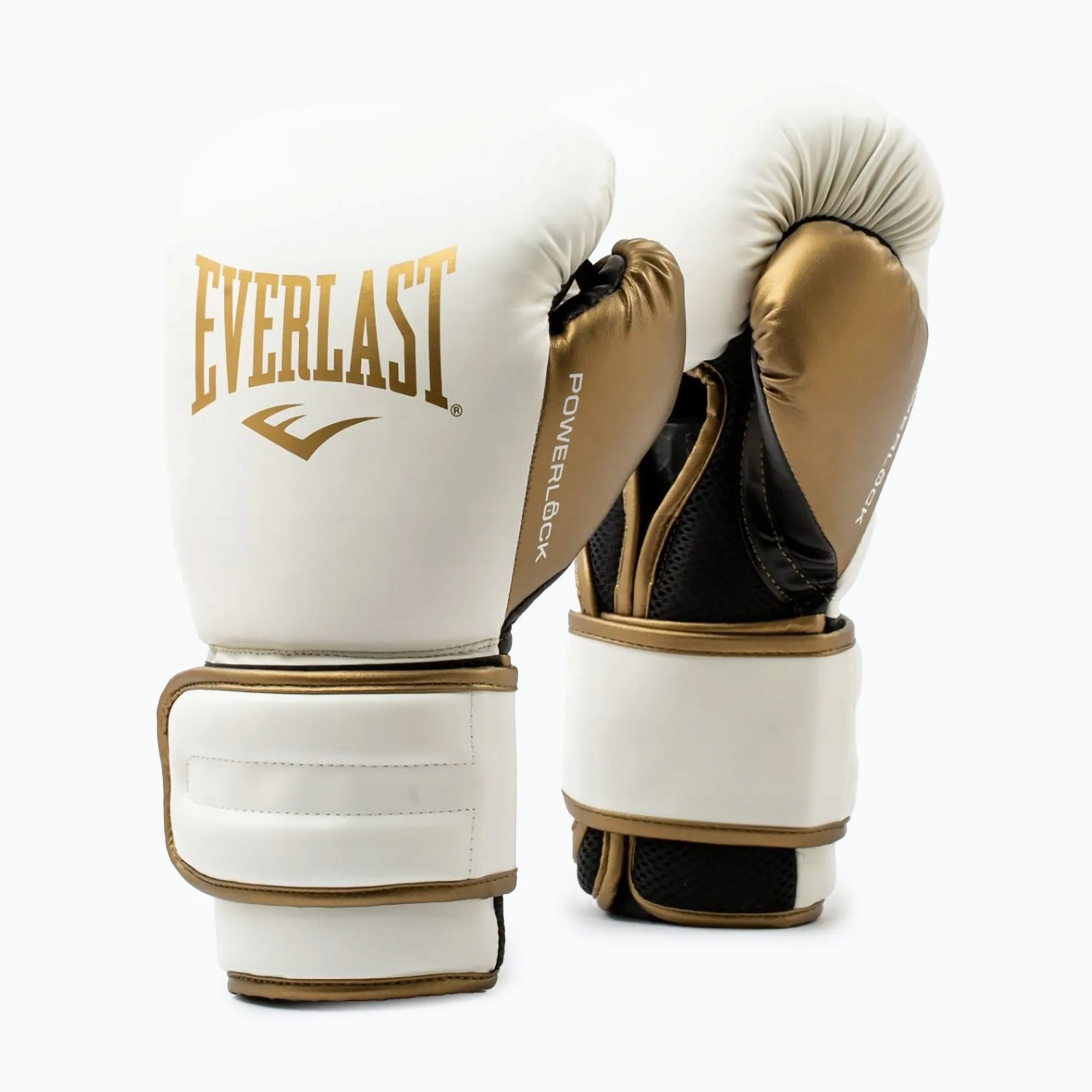 Everlast Rękawice Bokserskie Powerlock 2 White/Gold 14OZ