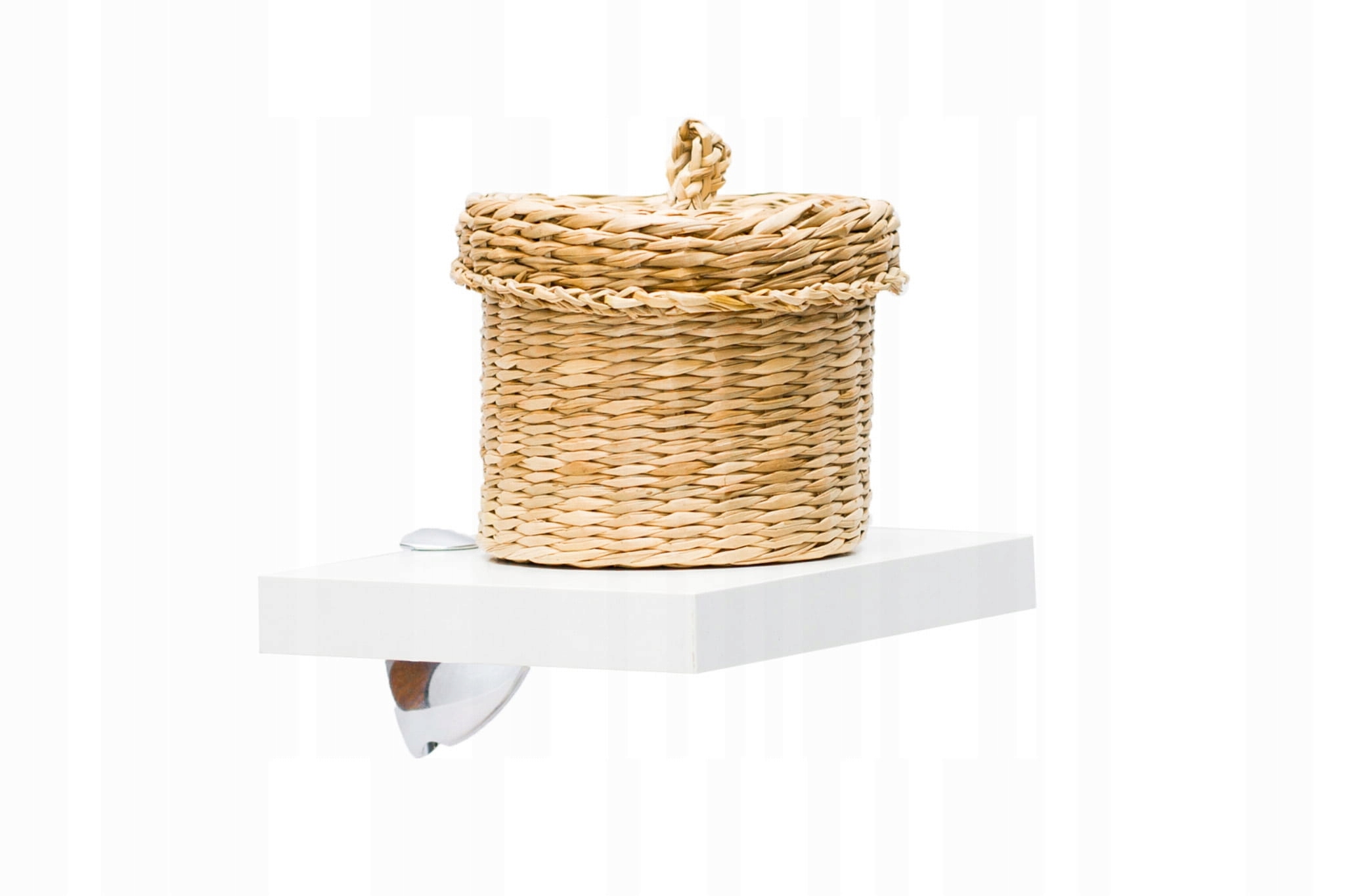 PÓŁKA WISZĄCA BIAŁA ŁAZIENKA TOALETA Kod producenta 15x12