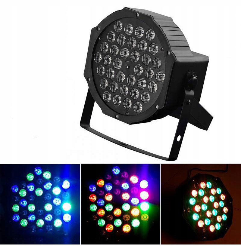 KOLOROFON Reflektor sceniczny STROBOSKOP laser RGB 36 Marka bez marki