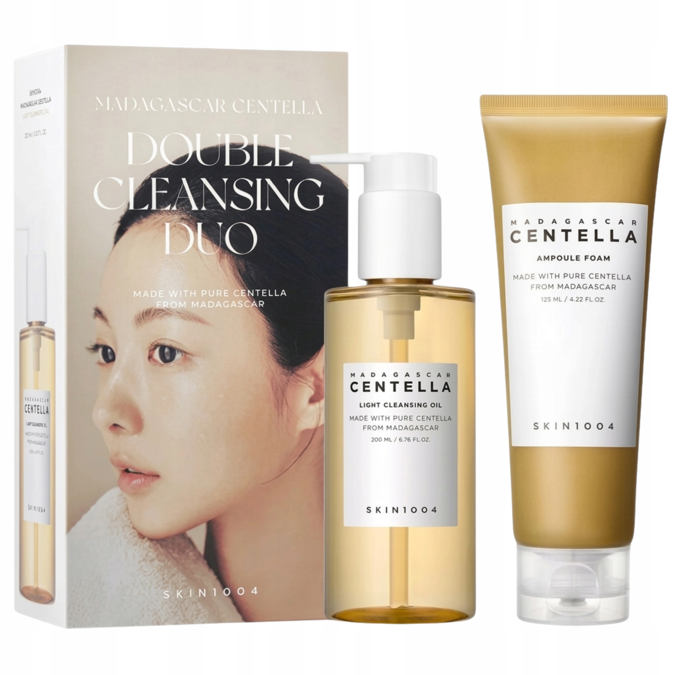 Sada na čištění olejů 200 Ml pěna 125 ml SKIN1004 Double Cleansing
