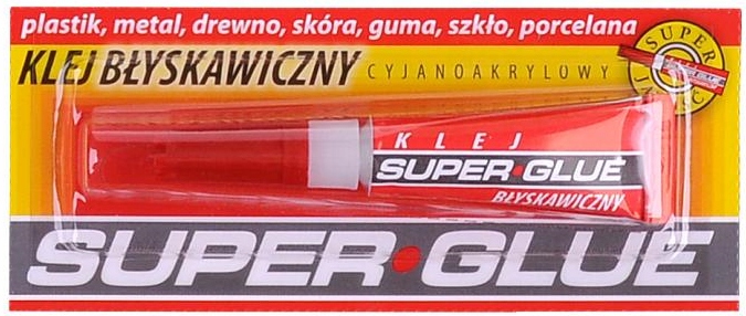 

Klej uniwersalny błyskawiczny Super Glue 3g 1szt.